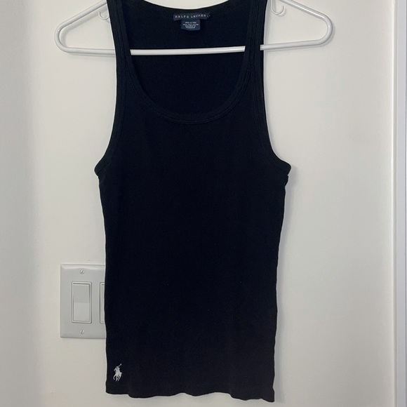 Ralph Lauren Tank Top Navy Blue sz M Modest EU Preppy Classic Simple Cute Chic - Picture 3 of 12